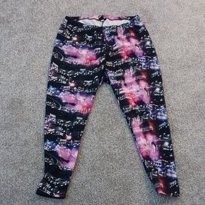 Galaxy music leggings